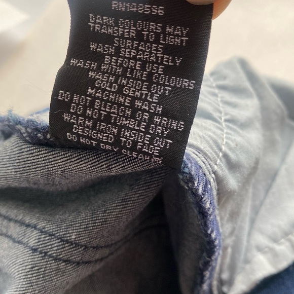 Universal Standard Sz 10 Women’s Zipper Hem Seine Skinny Jeans Dark Indigo - Picture 14 of 15